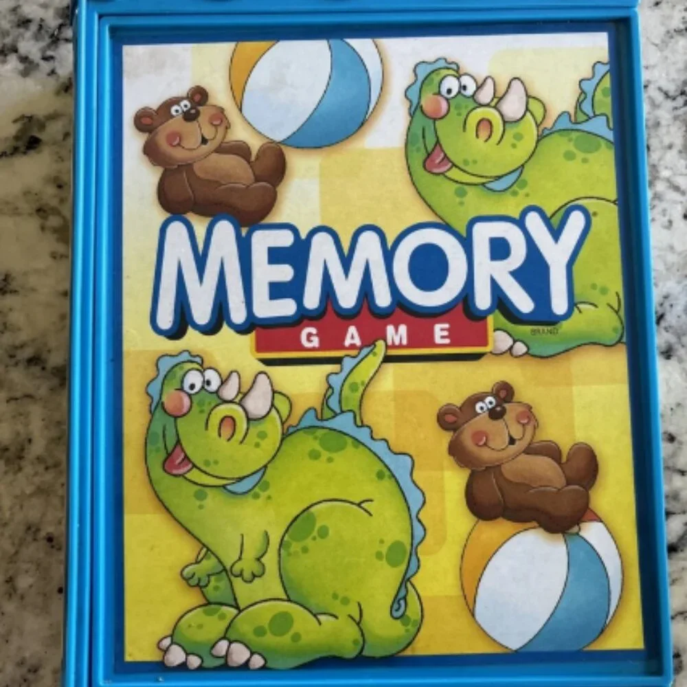 Rare Milton Bradley Memory Game Classic Preschool Collection Bookshelf Ed. 2006